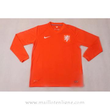 Maillot Hollande Manche Longue Domicile 2014 2015